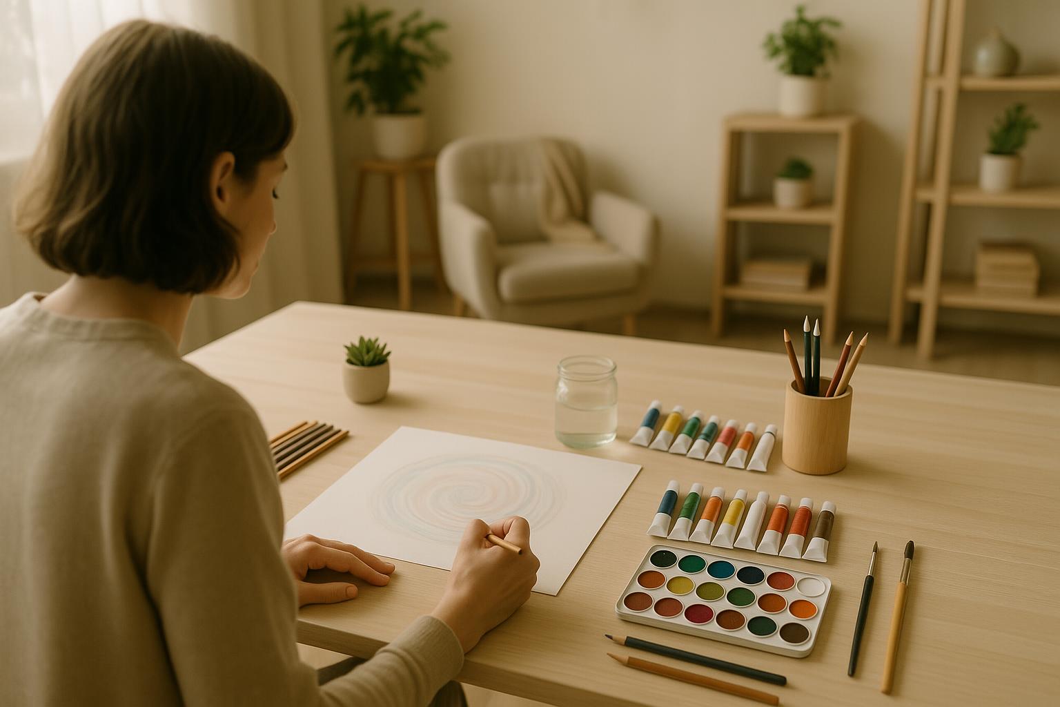 Kunsttherapie Einzelsitzung Überlingen