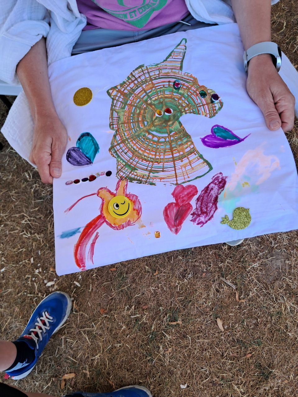 Familienfeier mit kreativen Stationen