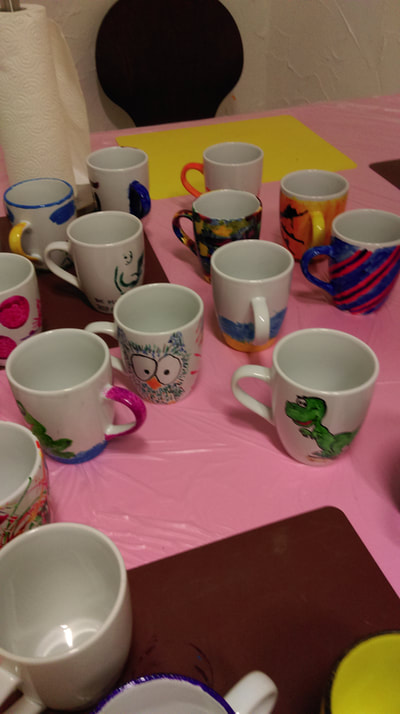 Einzel- und Gruppenkreativzeit